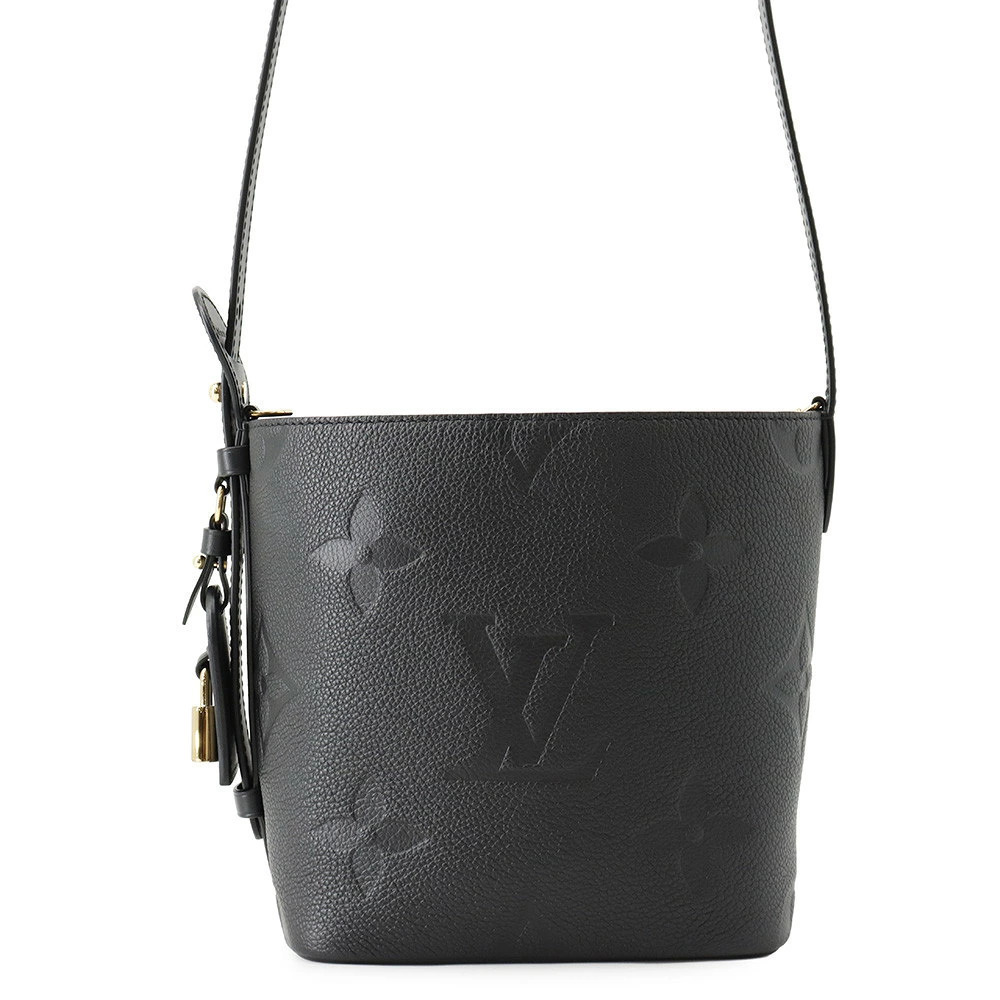 Louis Vuitton Monogram Empreinte All 2way Shoulder Bag Black